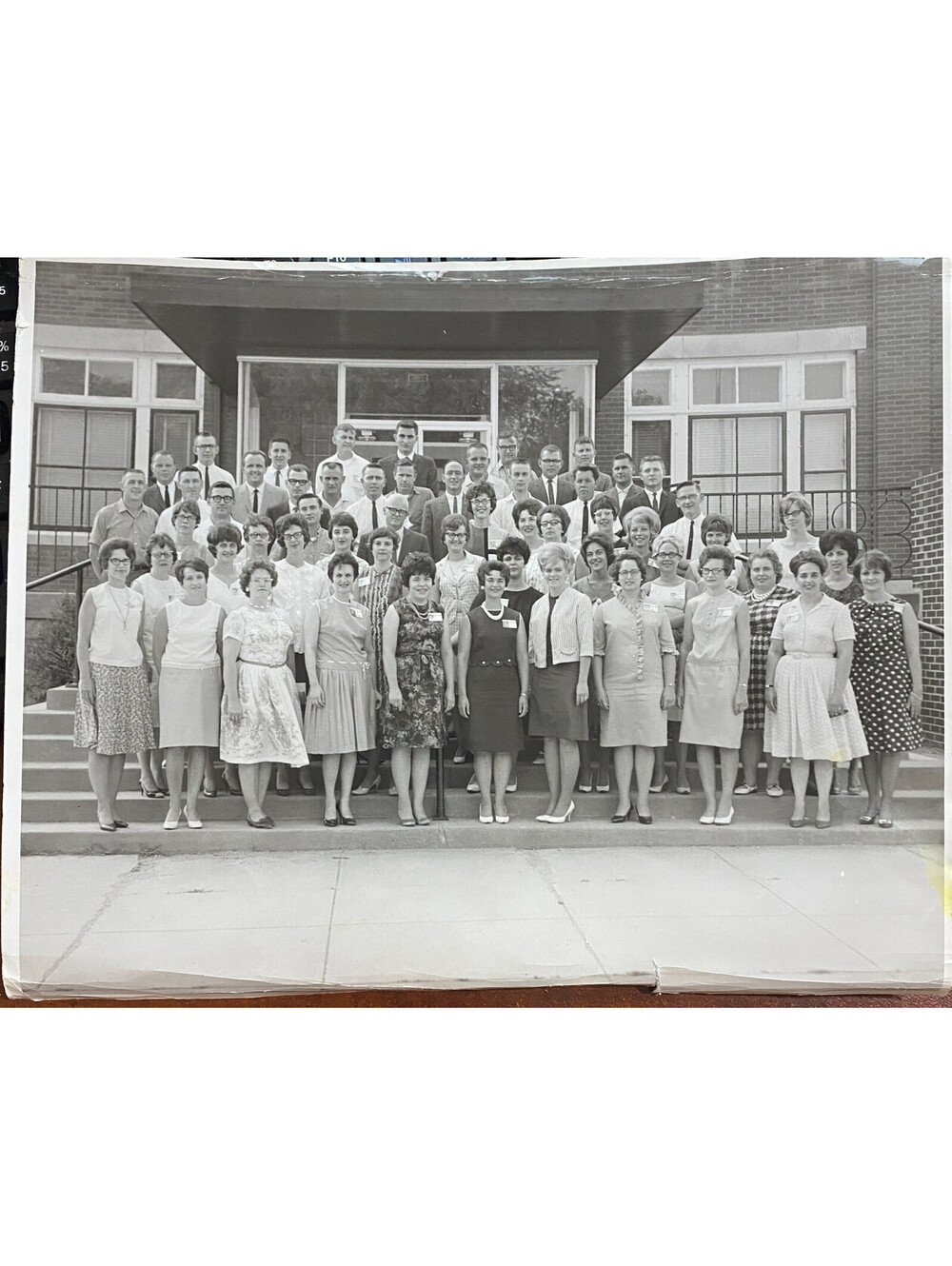 1966 Watertown High School Class of 1956 Reunion Photo South Dakota Vintage